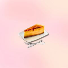 Crème Brûlée Cheesecake Slice