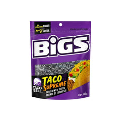 BiGS Taco Bell Taco Supreme Flavor Sunflower Seeds (140g)