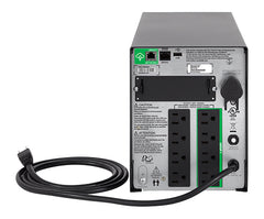 APC Smart-UPS SMT1500C 1500VA 1000W 120V Line-Interactive UPS with SmartConnect