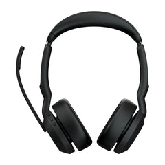 Jabra Evolve2 55 UC Stereo Wireless Headset with USB-A Adapter & Charging Stand – Black