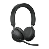 Jabra Evolve2 65 UC Stereo Wireless Headset with Link 390c USB-C – Black