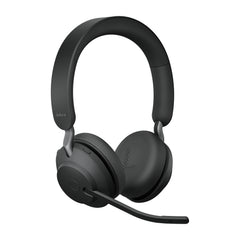 Jabra Evolve2 65 UC Stereo Wireless Headset with Link 390c USB-C – Black