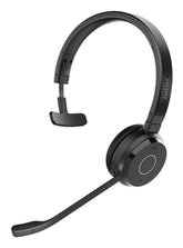 Jabra Evolve 65 TE UC Mono Wireless Headset with USB-A Adapter & Charging Stand – Black