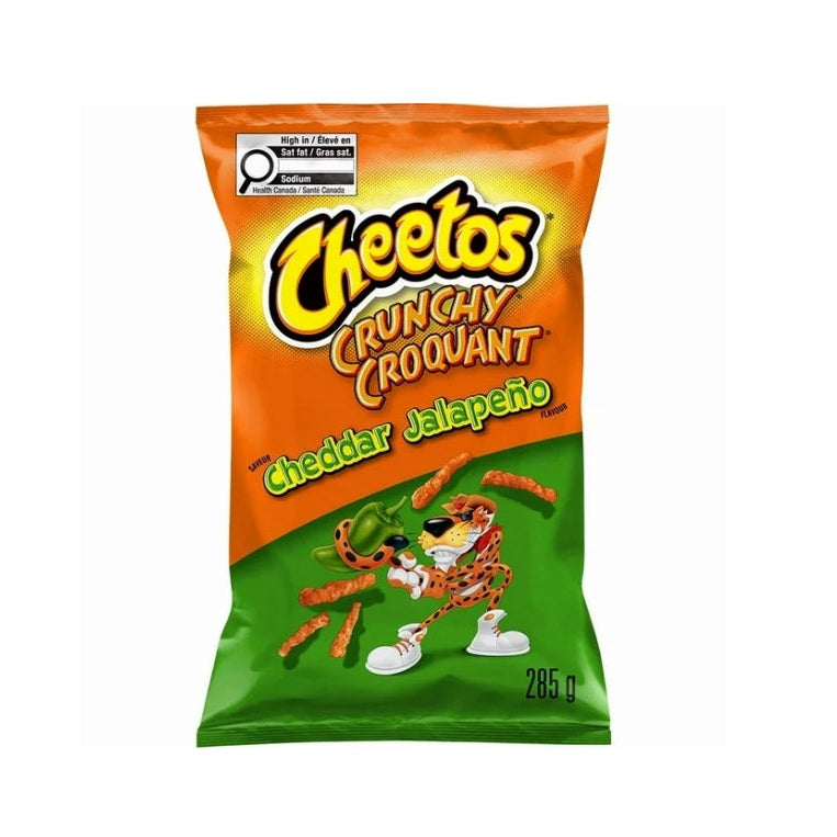 Cheetos Crunchy Cheddar Jalapeno (285g)