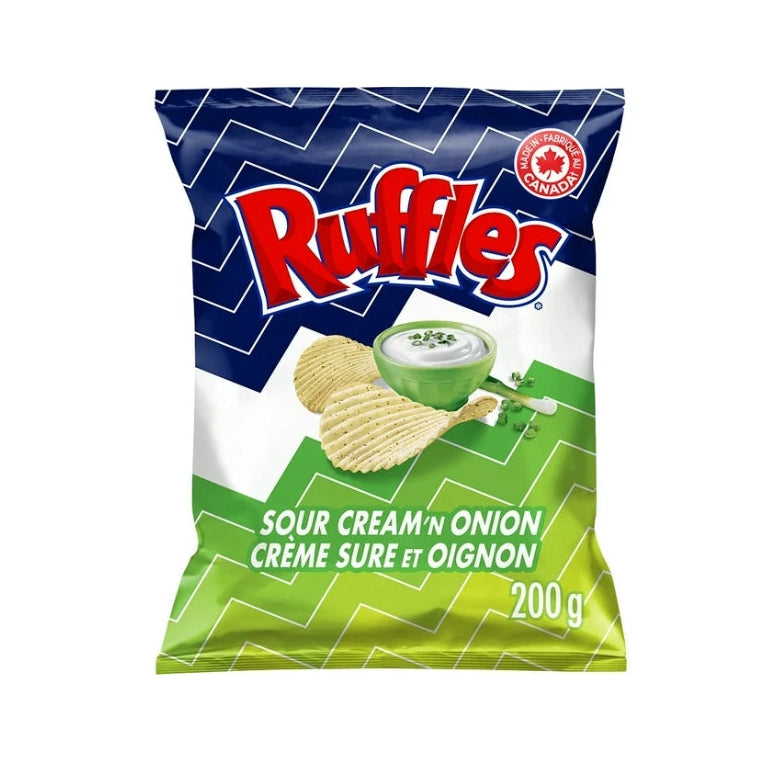Ruffles Sour Cream & Onion (200g)