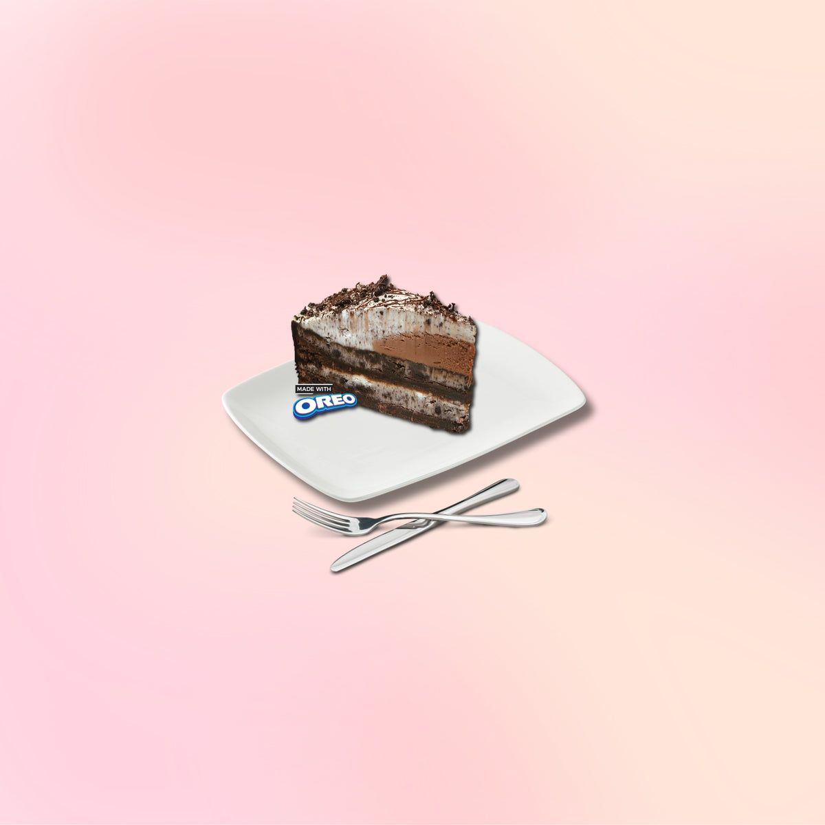Cookies ‘n Cream Cake Slice
