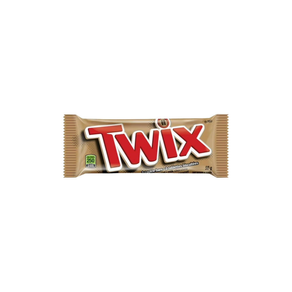 Twix Caramel Cookie Chocolate Candy Bar (50g)