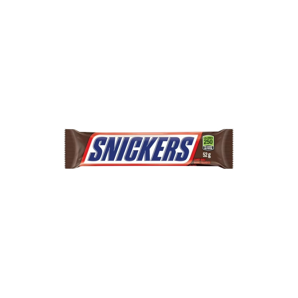 Snickers Peanut Milk Chocolate Candy Bar (52g)