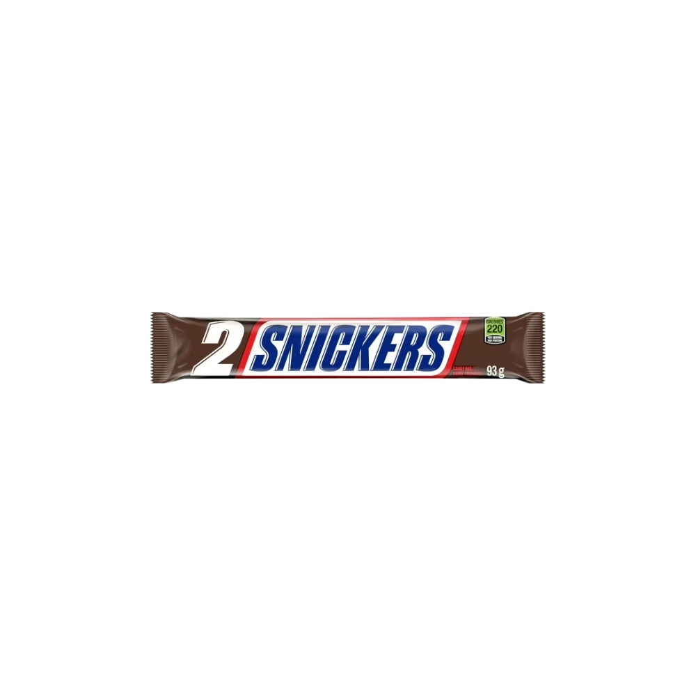 Snickers Peanut Milk Chocolate Candy Bar King Size (93g)