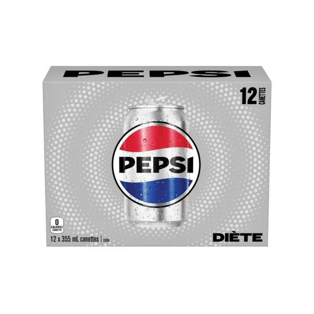 Diet Pepsi Cans (12x355ml)
