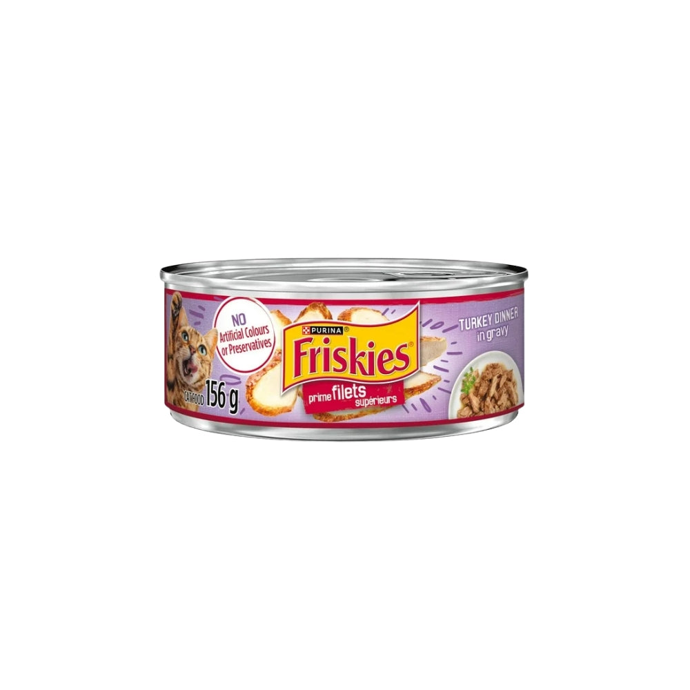 Purina Friskies Filet Turkey Dinner in Gravy (156g)