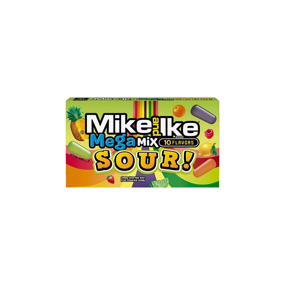Mike & Ike Mega Mix Sour Theater Box