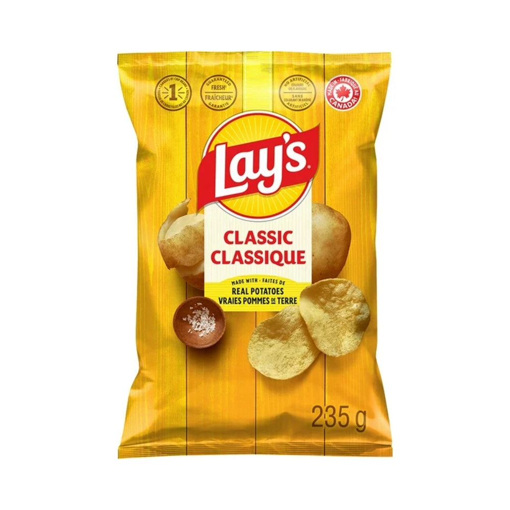 Lay's Classic Potato Chips (235g)