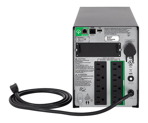 APC Smart-UPS SMT1500C 1500VA 1000W 120V Line-Interactive UPS with SmartConnect