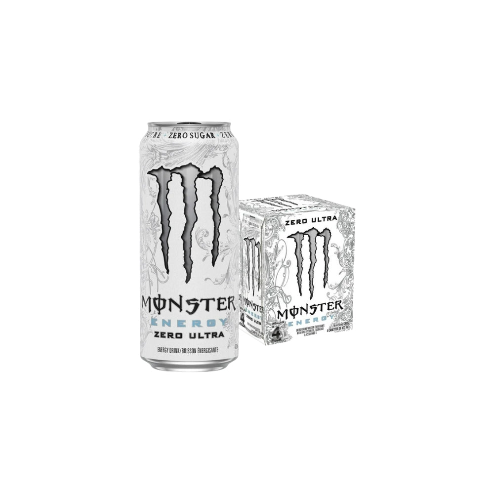Monster Energy Zero Ultra 4pk (4x473ml)
