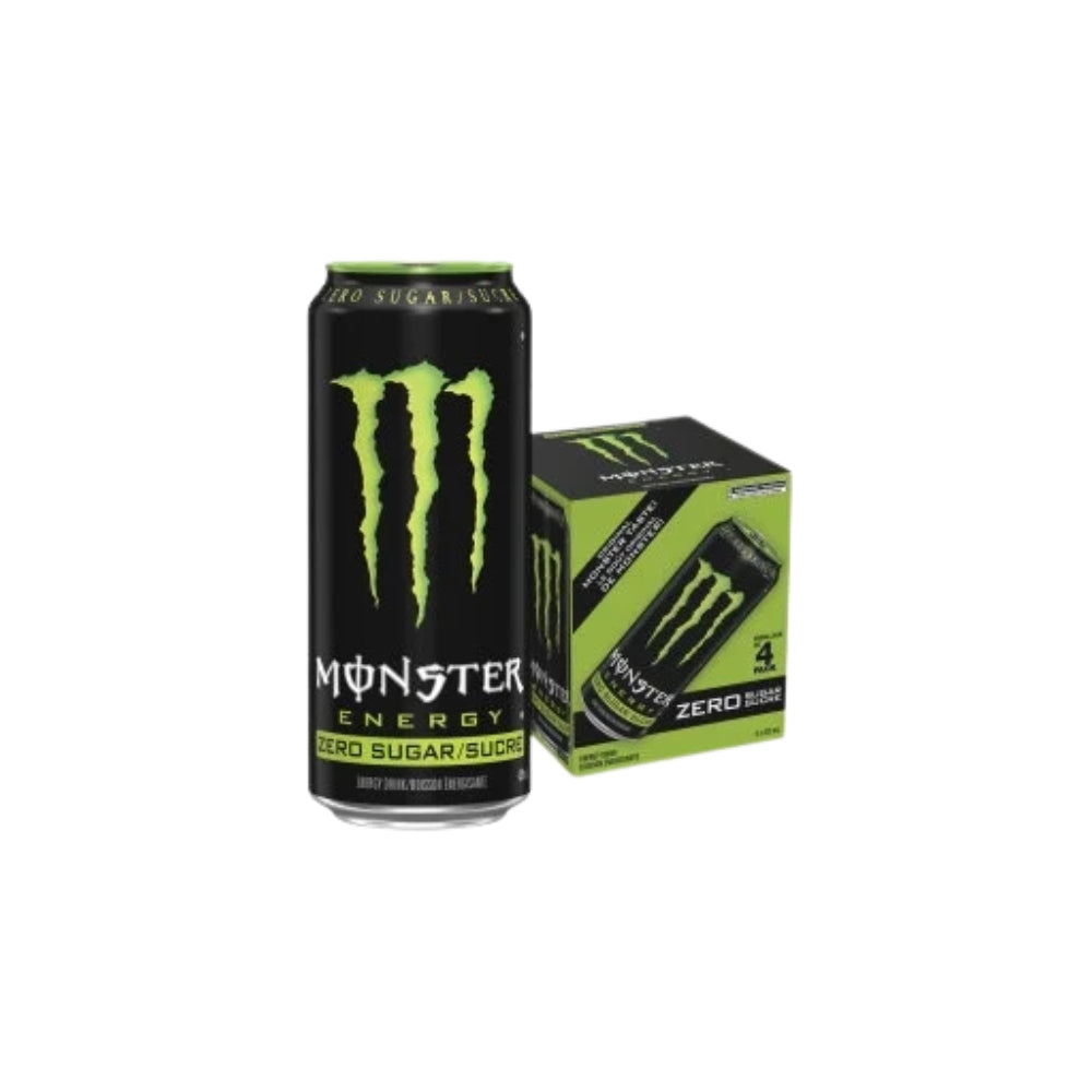 Monster Energy Zero Sugar 4pk (4x473ml)