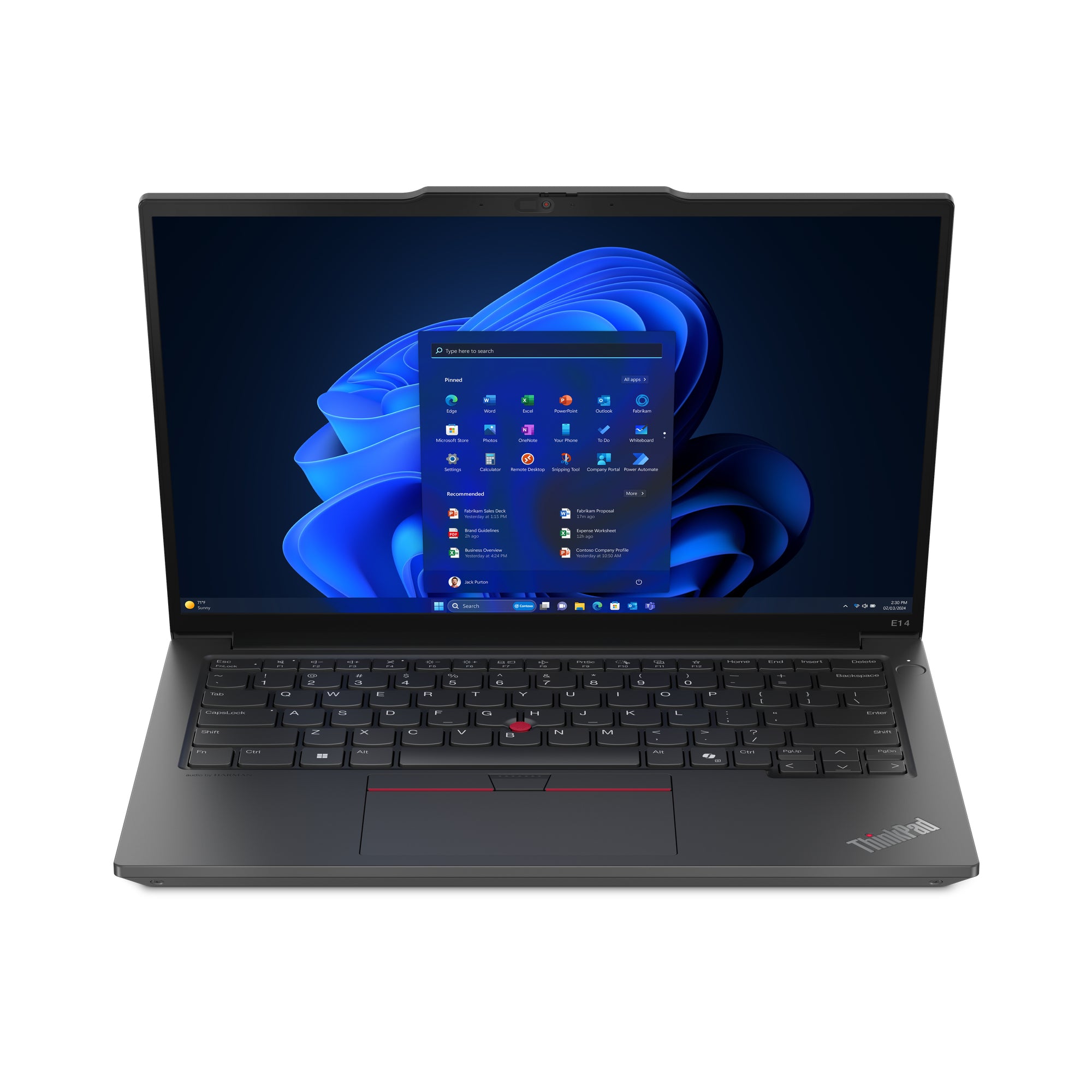 Lenovo ThinkPad E14 Gen 6 14" Laptop – Ryzen 5 PRO 7535U, 16GB RAM, 256GB SSD, Windows 11 Pro