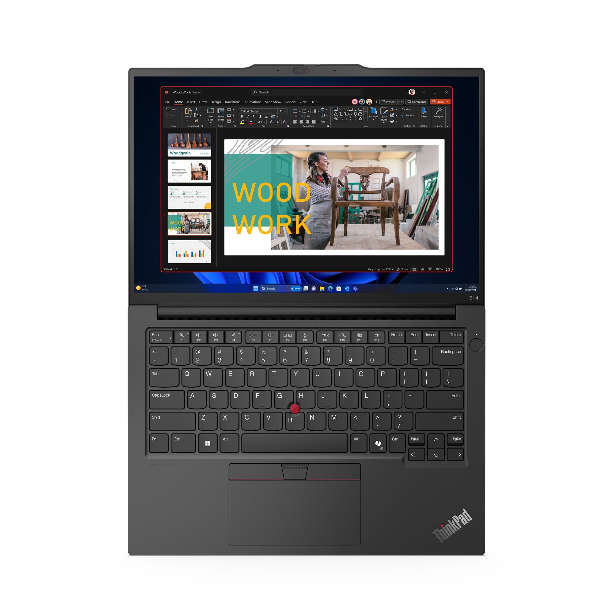 Lenovo ThinkPad E14 Gen 6 14" Laptop – Ryzen 5 PRO 7535U, 16GB RAM, 256GB SSD, Windows 11 Pro