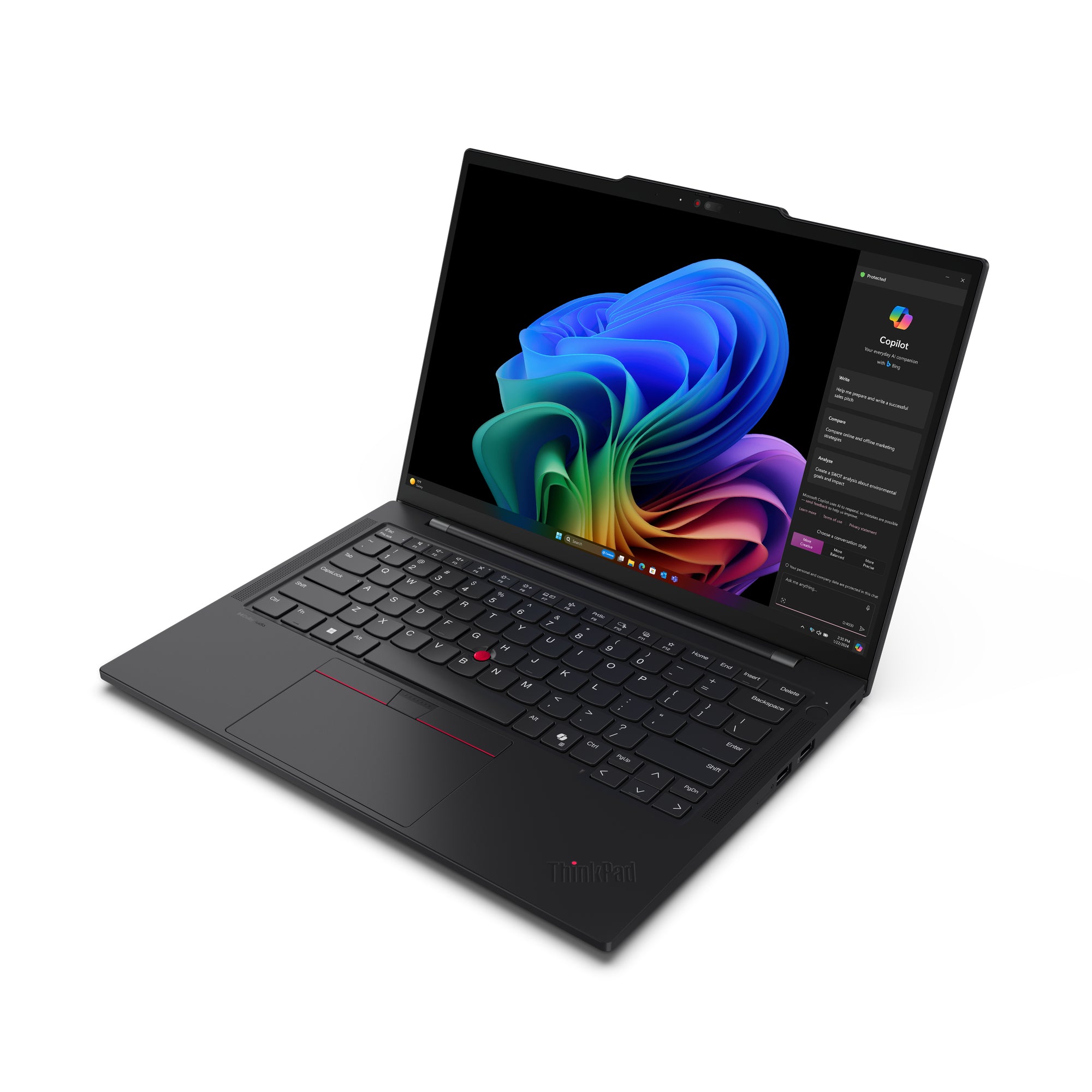 Lenovo ThinkPad T14s Gen 6 14" Copilot+ PC – Snapdragon X Plus, 16GB RAM, 512GB SSD, Windows 11 Pro