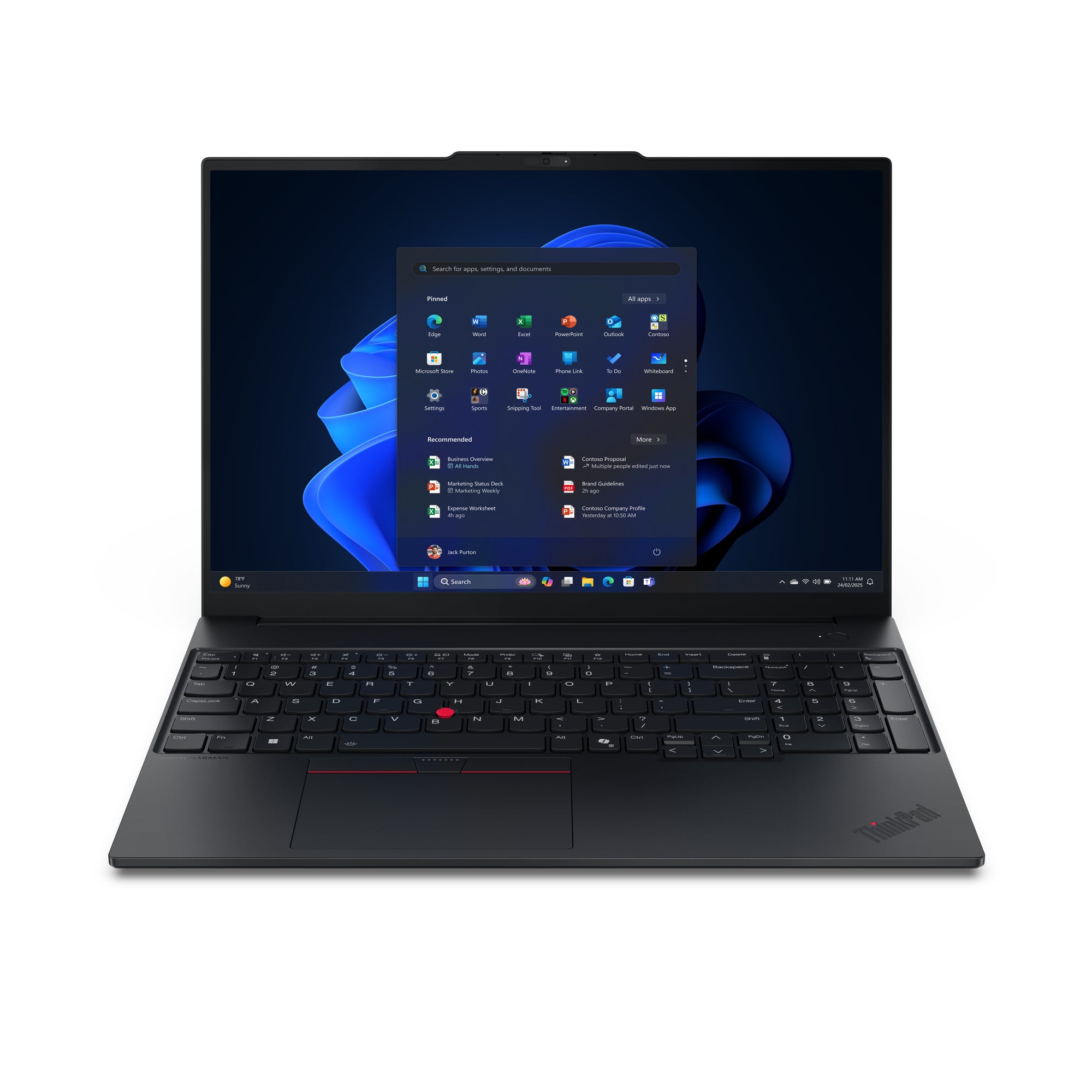 Lenovo ThinkPad E16 Gen 3 16" Laptop – Intel Core 5 210H, 16GB RAM, 256GB SSD, Windows 11 Pro